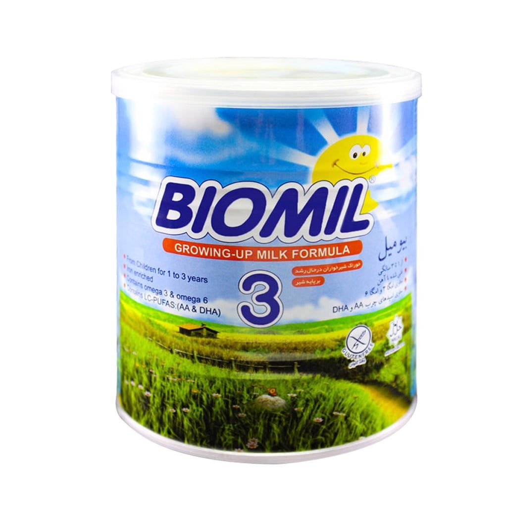 شیر خشک بیومیل ۳ فاسبل مناسب ۱ تا ۳ سالگی