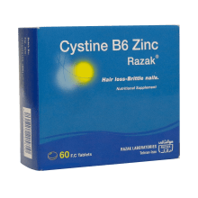 Razak Cystin B6 Zink 60 Tabs