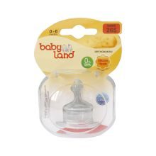 Baby Land Orthodontic Code 265 Nipple 0-6 Months