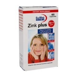 EuRho Vital Zink plus 10 mg 60 Caps