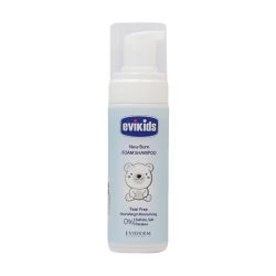 Eviderm Evikids New Born Foam Shampoo 150 ml