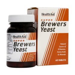 Health Aid Brewers Yeast 60 Tablets