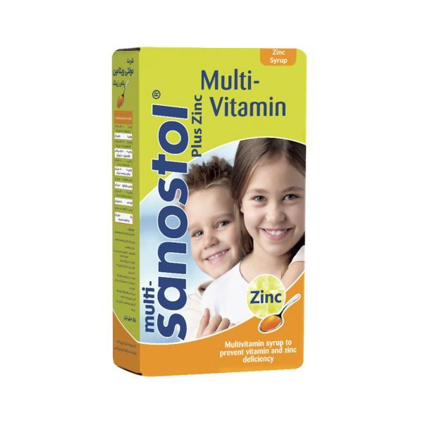 Multi sanostol plus zinc syrup 155 ml