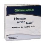 Natural World Vitamins For Hair 30 Tablets