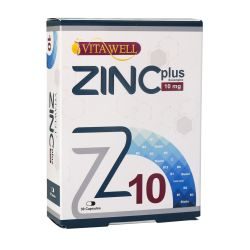 Vitawell Zinc Plus 10 mg 30 Caps