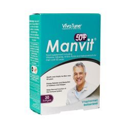 Viva Tune Manvit 50+ 30 Softgels